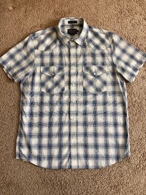 Pendleton Frontier Short Sleeve Shirt size L